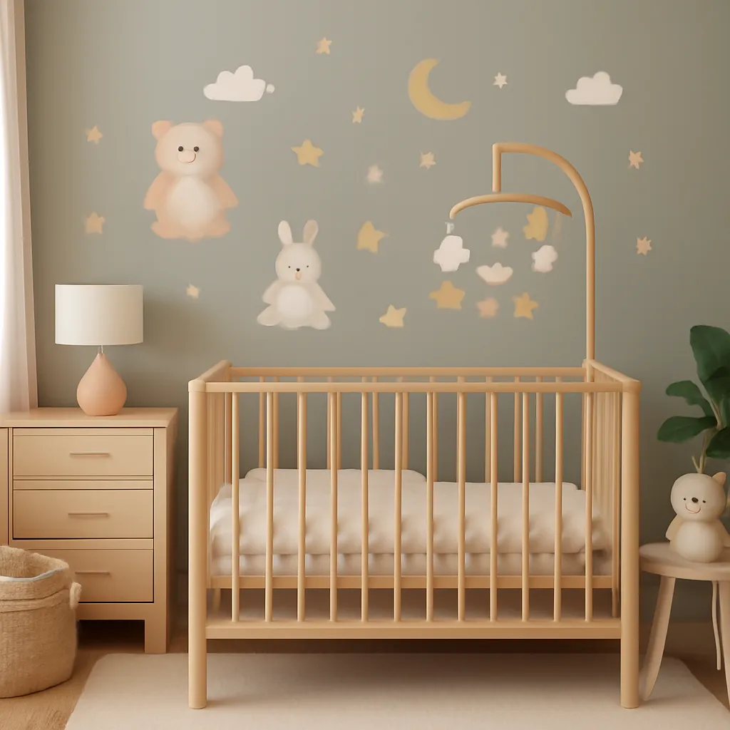 Image pour déco murale chambre bébé
