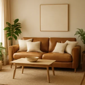 Image pour Canapé marron salon