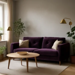 Image pour Canapé violet salon