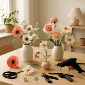 Comment faire des fleurs maison : guide pratique