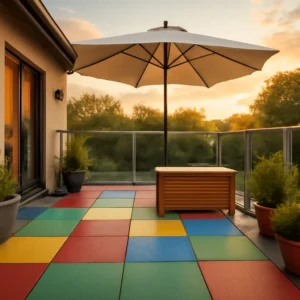 Sécuriser la terrasse avec un enfant à la maison