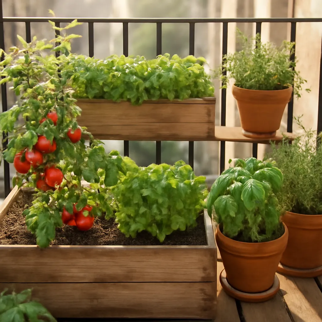 Image pour Potager de légume à la maison